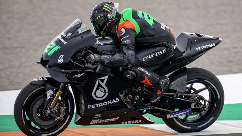 Test Valencia: Morbidelli, dalla Honda privata alla Yamaha ufficiale - FOTO