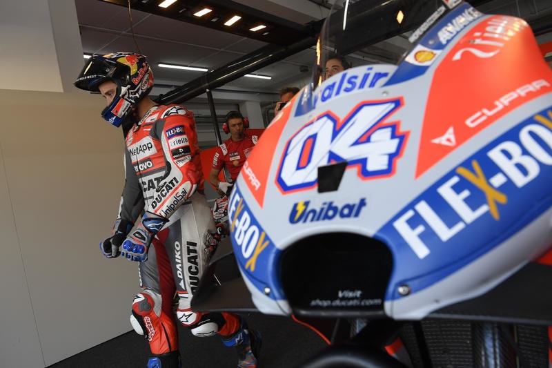 Test Valencia, Dovizioso:"Il nuovo telaio, su certe cose, è migliore"