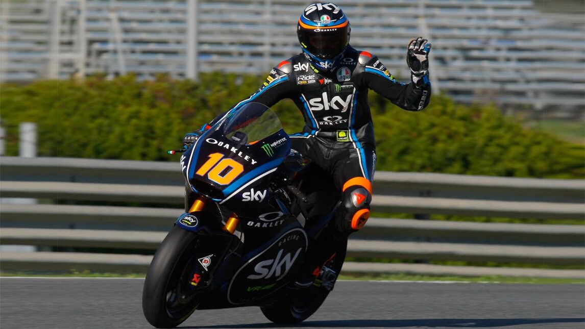 Moto2: Luca Marini mette il sigillo sui primi test