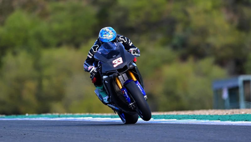 SBK test Jerez: Melandri, ritorno al futuro con Yamaha - FOTO