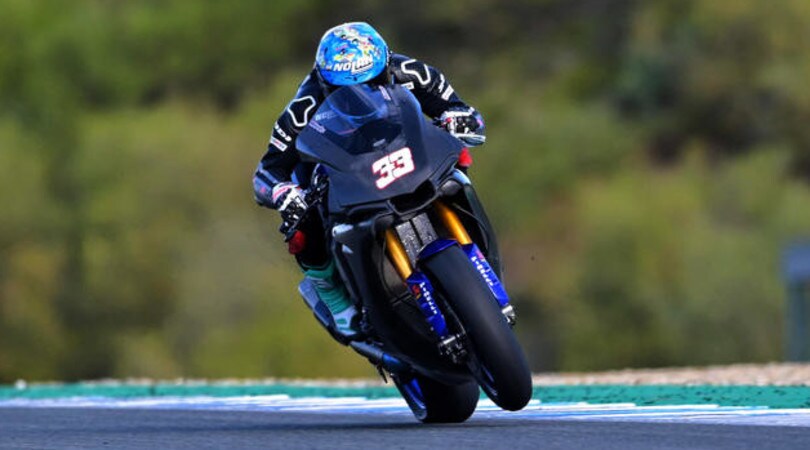 SBK test Jerez: Melandri, ritorno al futuro con Yamaha - FOTO