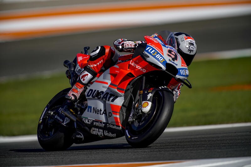 Test Jerez day1: Petrucci vola con la Ducati ufficiale