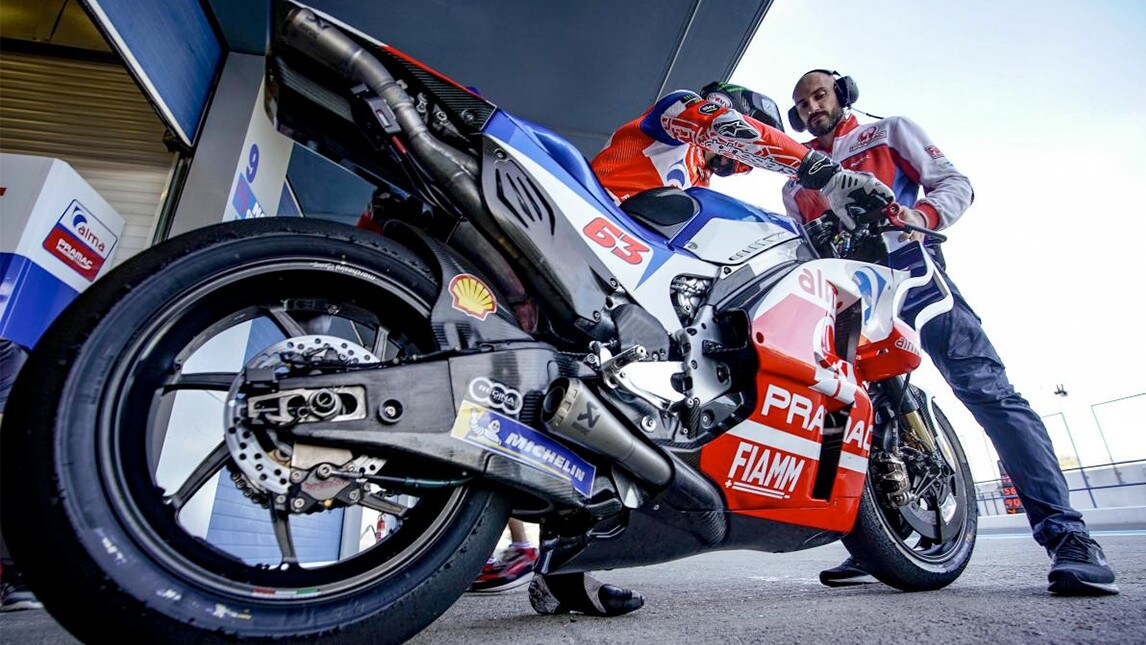 MotoGP: Bagnaia, il rookie più veloce