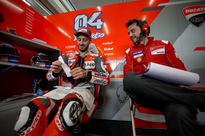 Dovizioso va in vacanza con il sorriso sulle labbra
