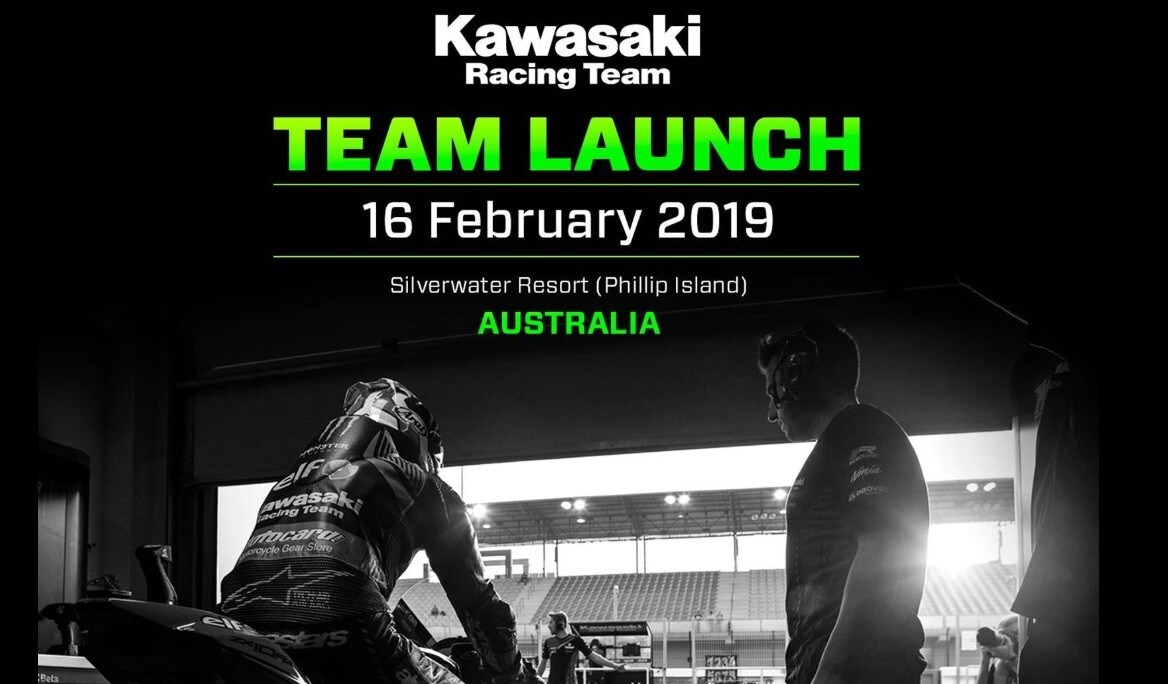 Kawasaki, il 16 febbraio in Australia ecco la Ninja 2019 di Rea e Haslam