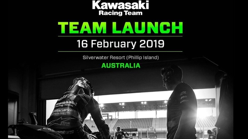Kawasaki, il 16 febbraio in Australia ecco la Ninja 2019 di Rea e Haslam