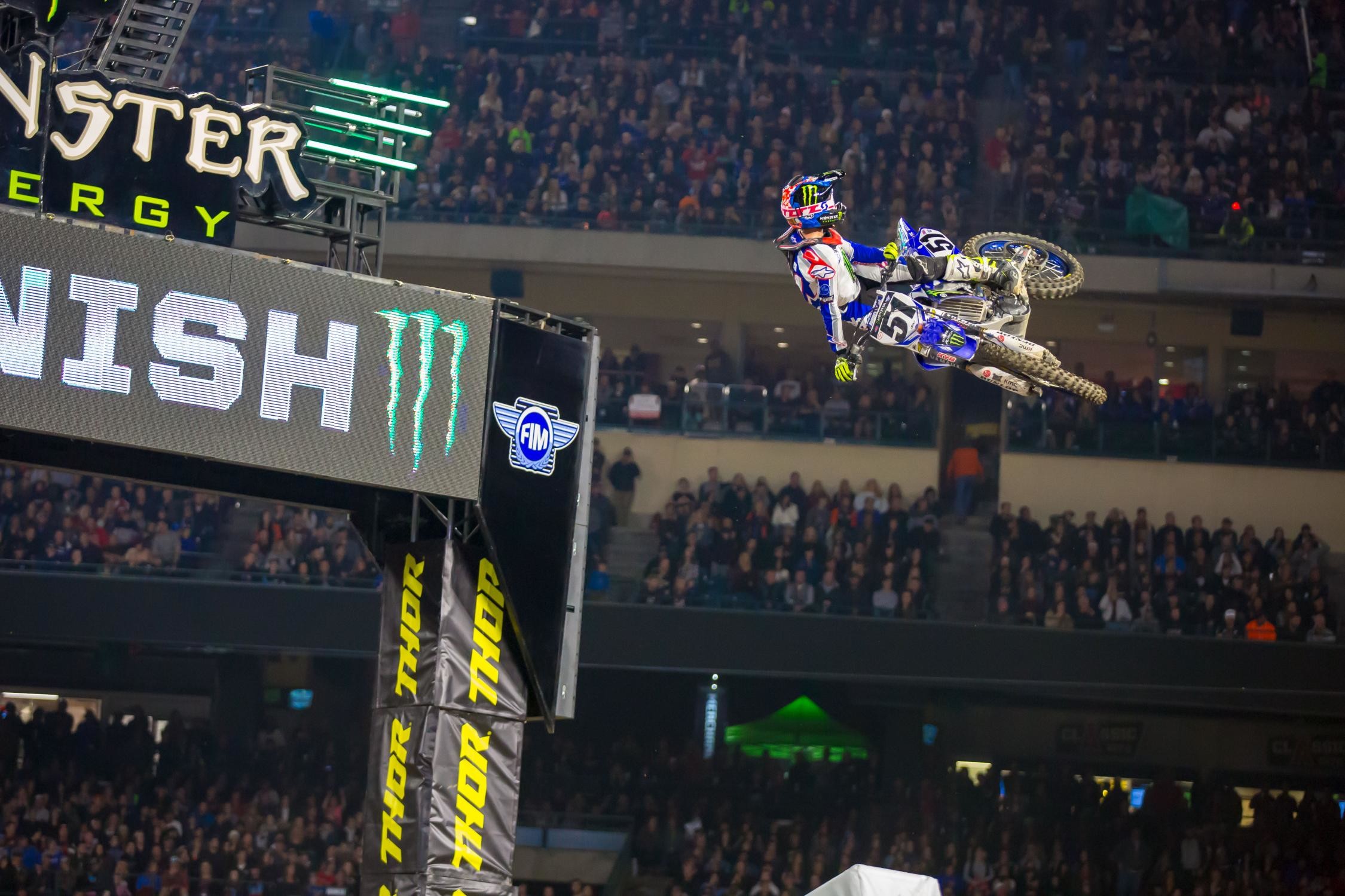 Supercross, il naufragio del campione