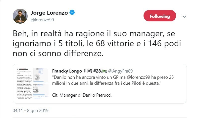 Jorge Lorenzo "blasta" tutti: il Mondiale è già iniziato