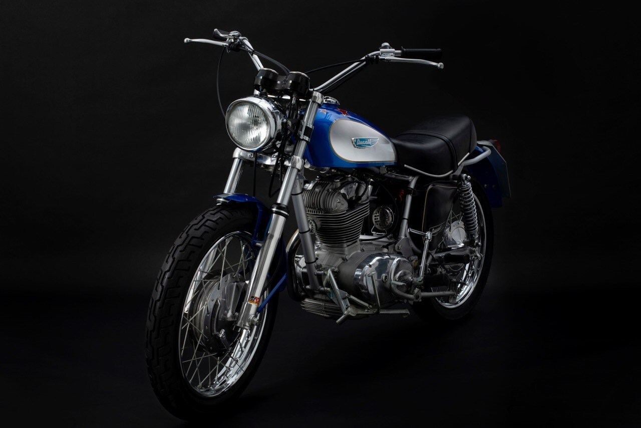 Ducati da collezione: la Scrambler di Lucio Dalla