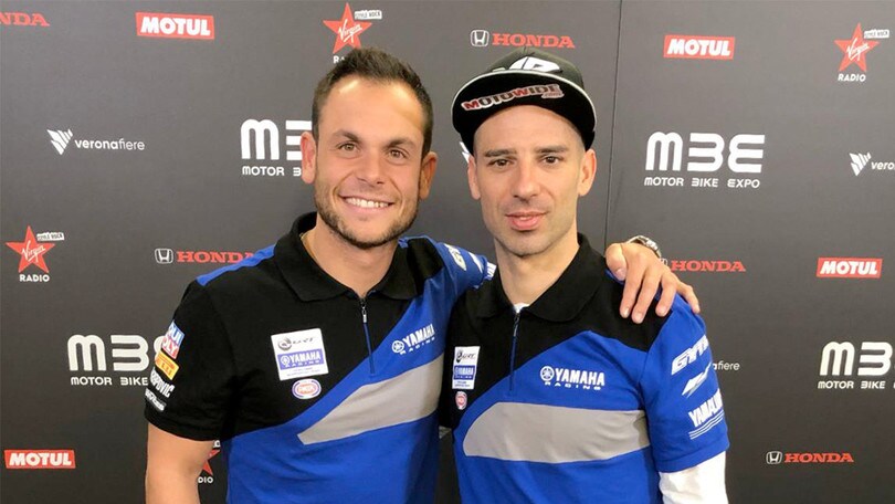 SBK, Yamaha GRT svela la moto di Melandri e Cortese
