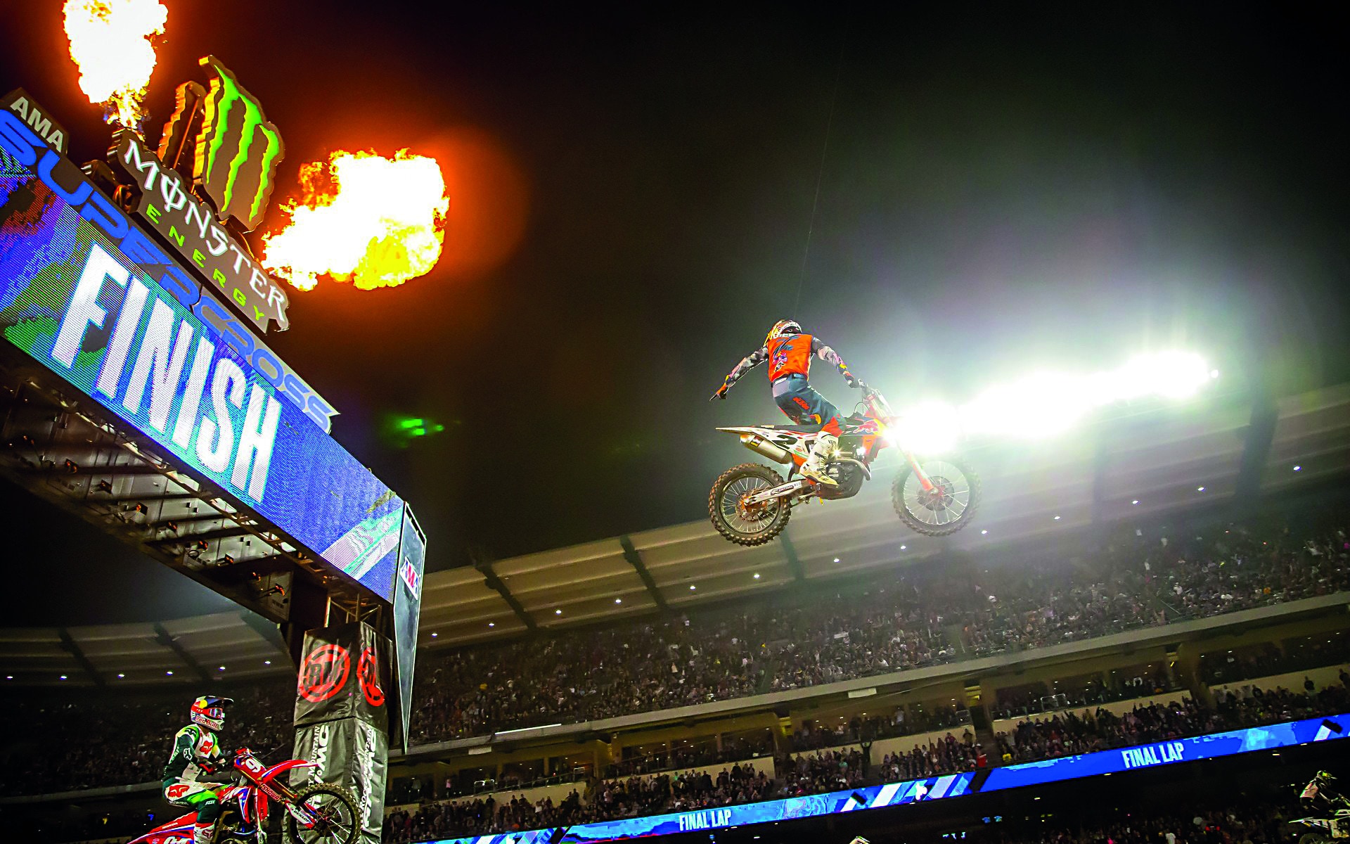 Il Supercross delle sorprese promuove Webb