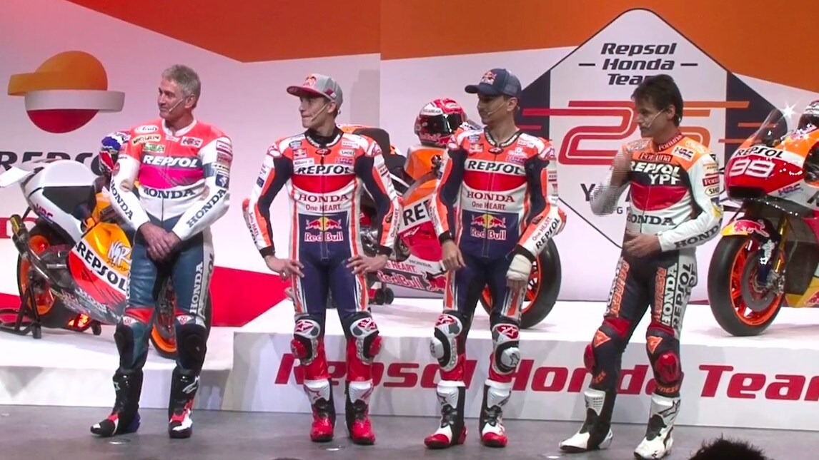 MotoGP: Honda svela le moto di Marquez e Lorenzo