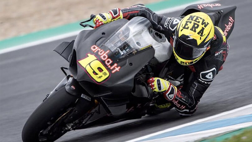 Test SBK Jerez, Bautista il più veloce con la Ducati