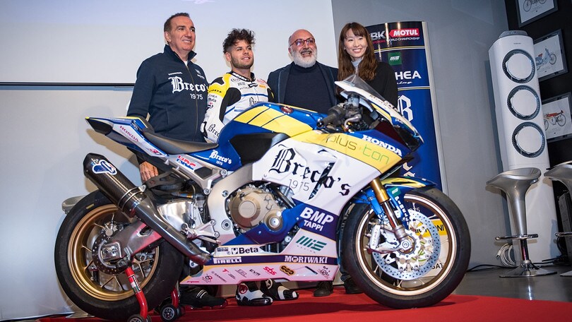 SBK, il team Althea svela la Honda di Delbianco