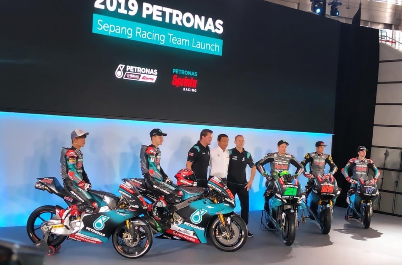 Giù i veli per l'M1 del team Petronas SRT