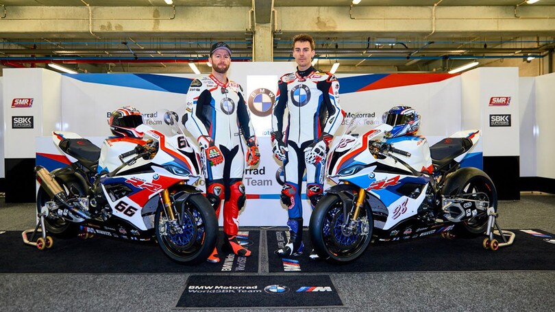 SBK: il team BMW svela la nuova livrea
