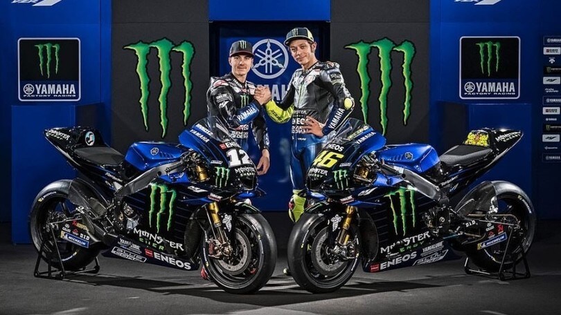 Yamaha 2019: nuovi colori per il team di Rossi e Vinales - le FOTO