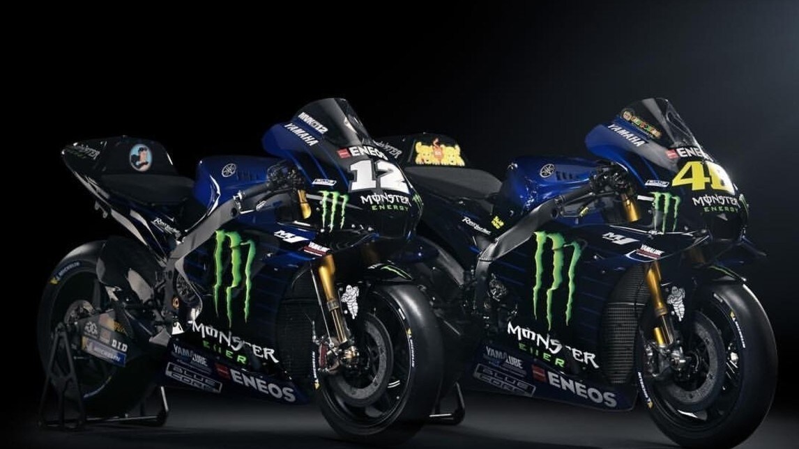 MotoGP: ecco la Yamaha di Rossi e Vinales