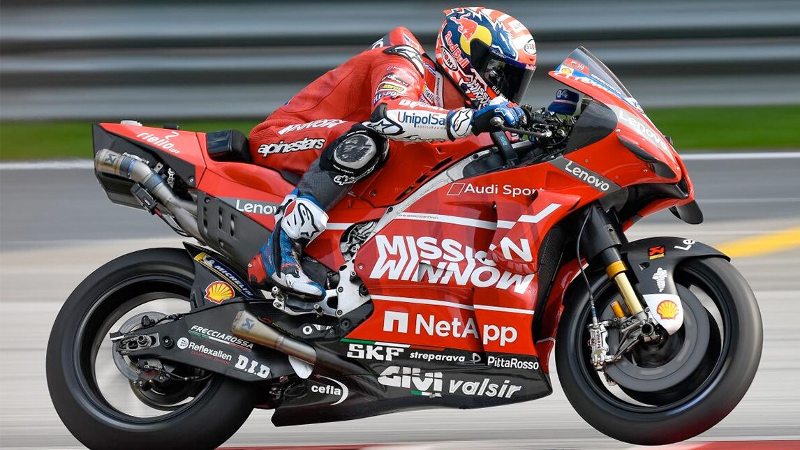 MotoGP, test Sepang, Dovizioso: Non sono contento al 100%