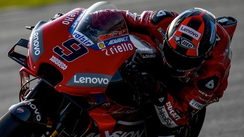 MotoGP test Sepang Day3, Petrucci domina la mattina