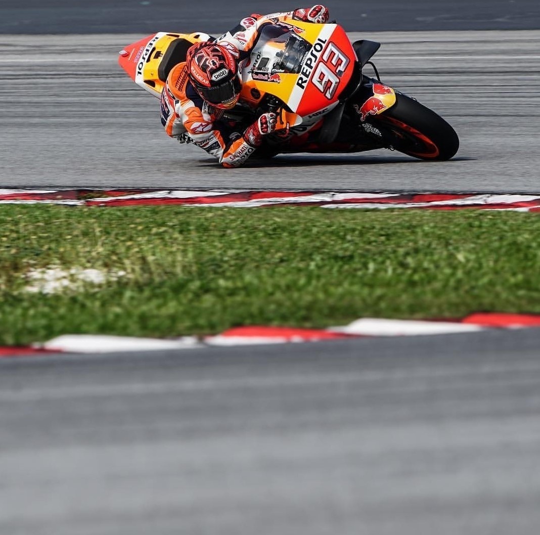 Marquez:”Positivo anche quest'ultimo giorno di test”