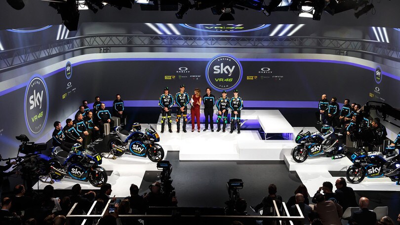 Il poker d'assi dello Sky Racing team VR46 - LE FOTO