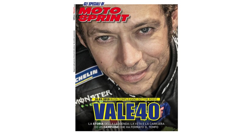 Vale40, speciale Rossi in edicola