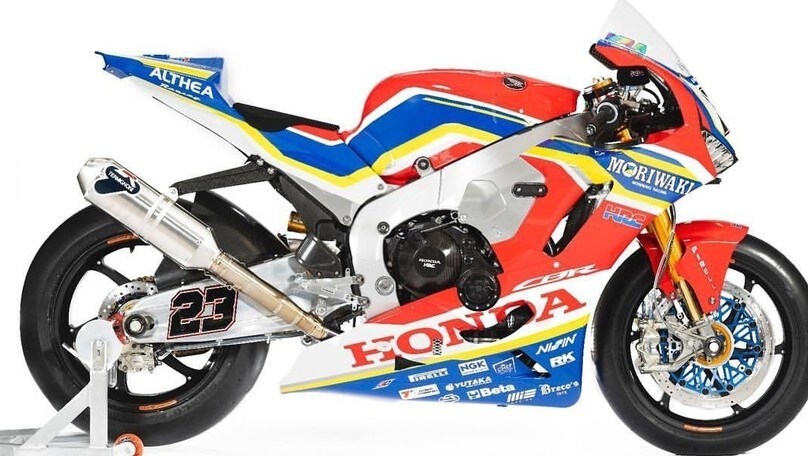 SBK: Moriwaki Althea Honda - le FOTO