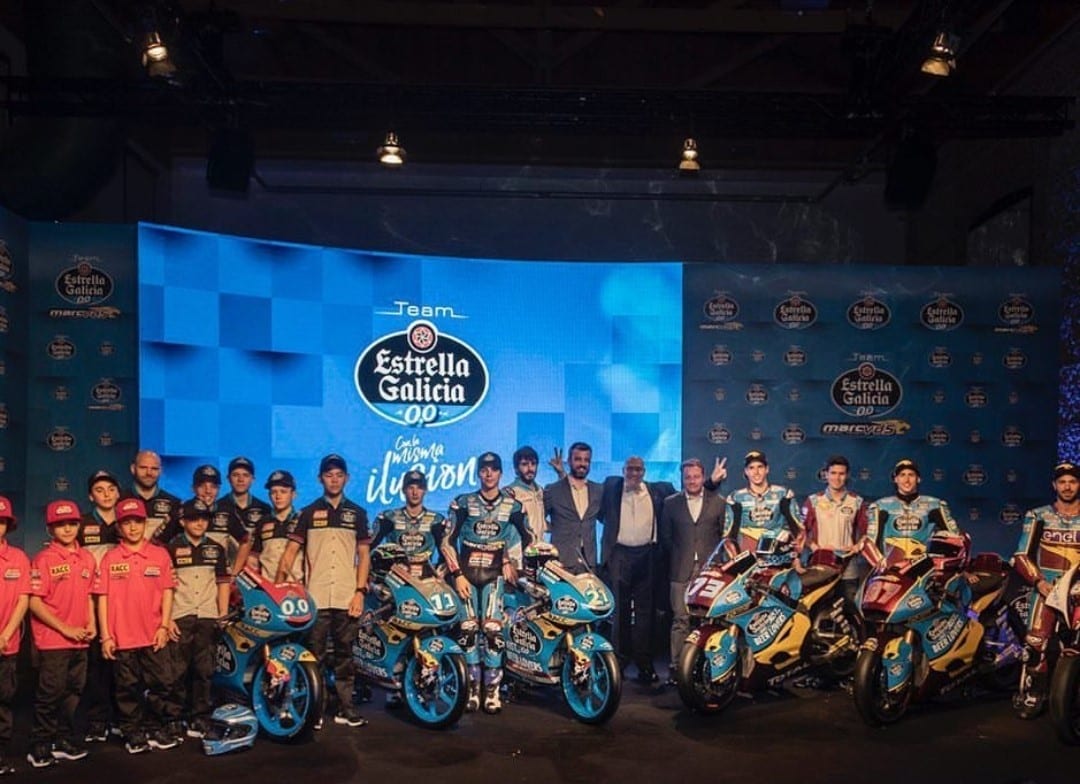 Estrella Galicia presenta il nuovo team e punta al titolo Moto2