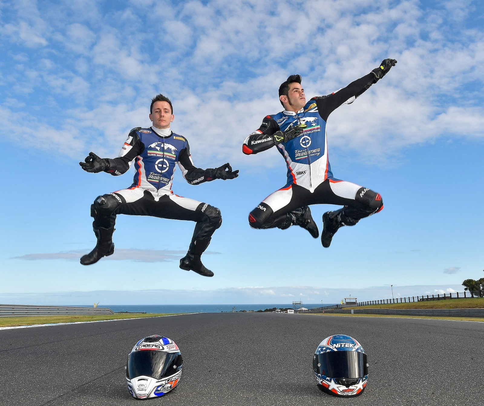 SBK Phillip Island: Torres e Badovini si presentano così - le FOTO