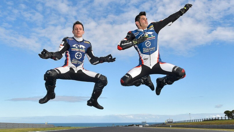 SBK Phillip Island: Torres e Badovini si presentano così - le FOTO
