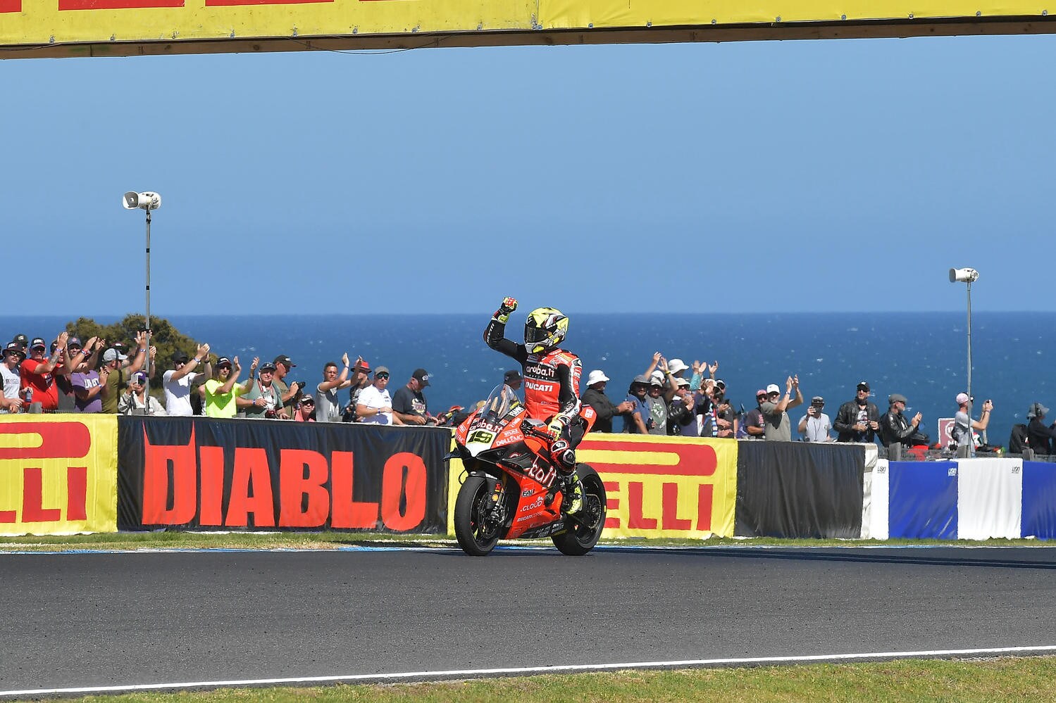 SBK Australia, gara1: Bautista, una prestazione da Rea