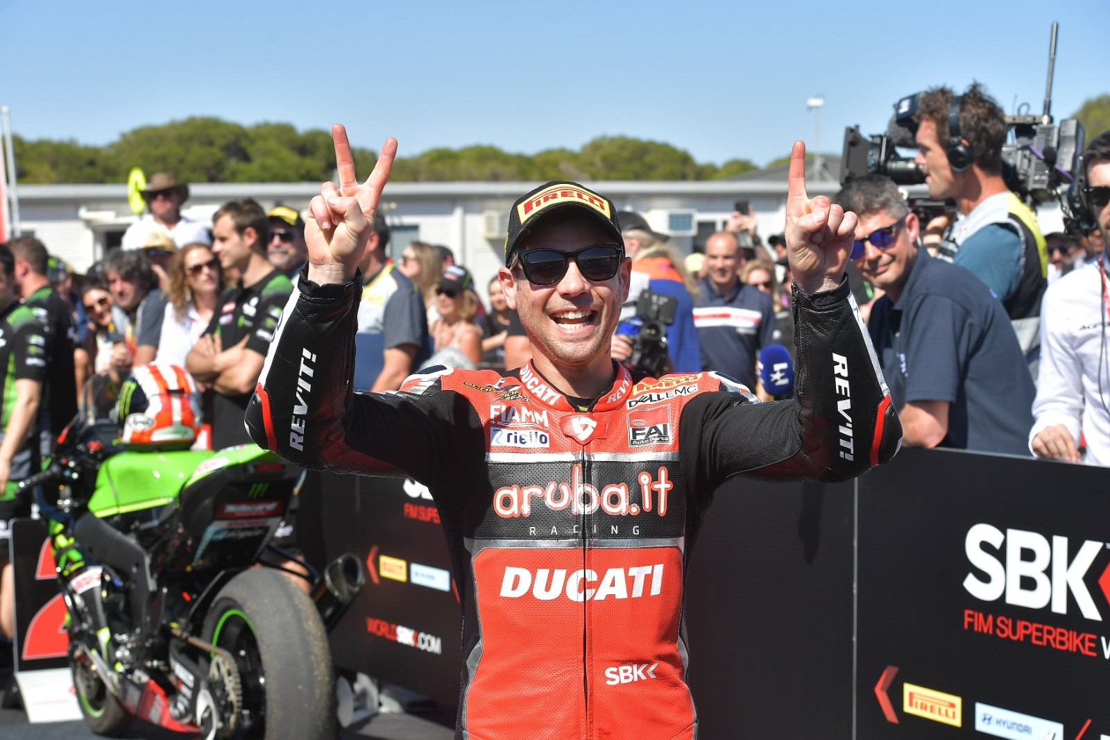 SBK Australia: "tripletta" Bautista e Ducati - le FOTO