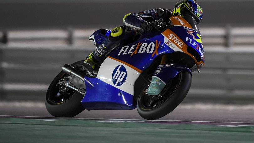 Moto2 day 1: Lorenzo Baldassarri mette tutti in riga in Qatar