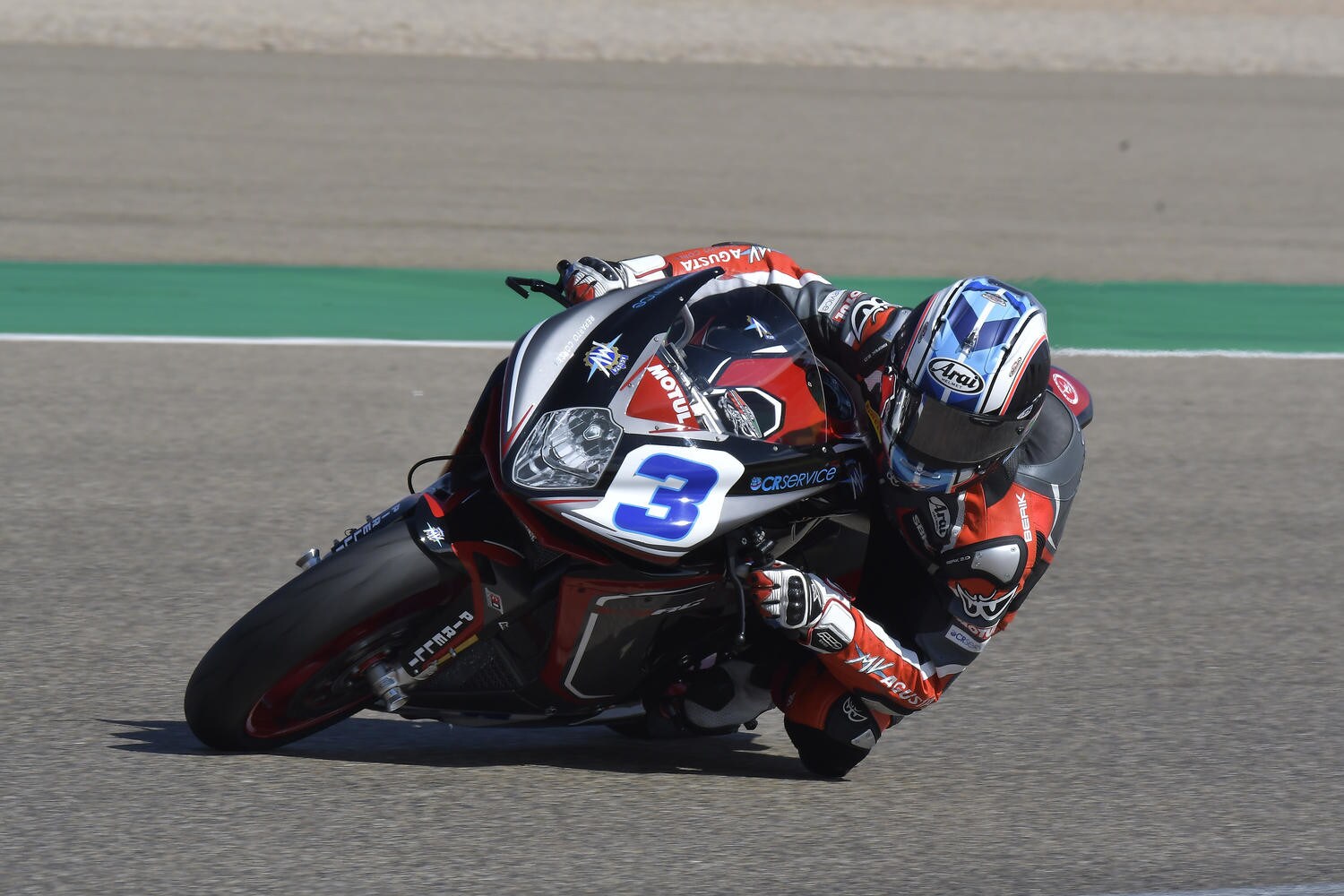 Supersport Aragon: MV Agusta leader con De Rosa