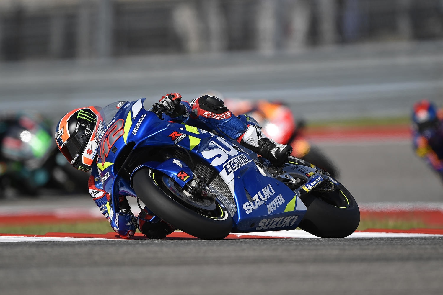 MotoGP Austin, gara: Rins beffa Rossi. Marquez out