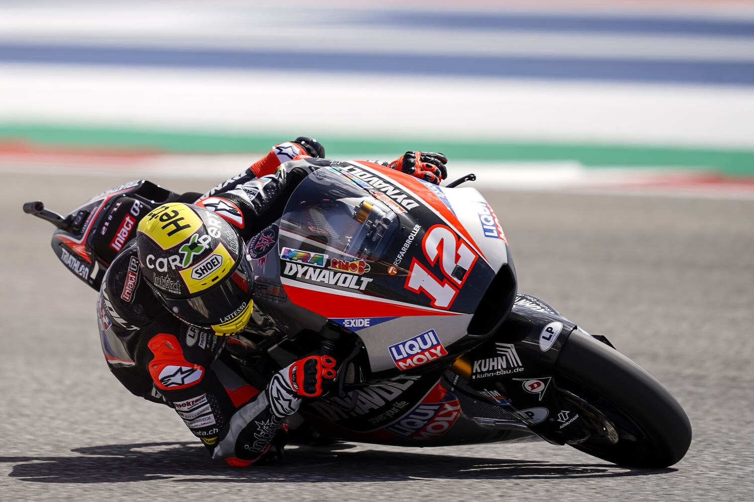 Moto2 Austin, gara: Luthi in solitaria, Pasini sfiora il podio