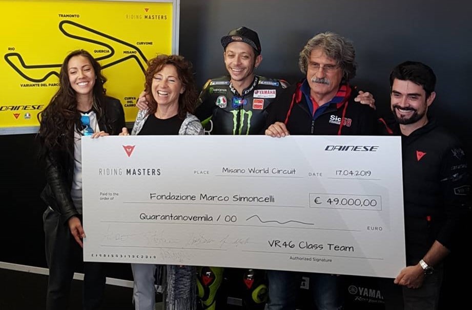 Raccolti 49 mila euro per la Fondazione Marco Simoncelli