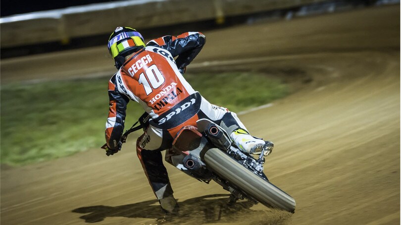 Flat Track: Cecchini domina a Terenzano