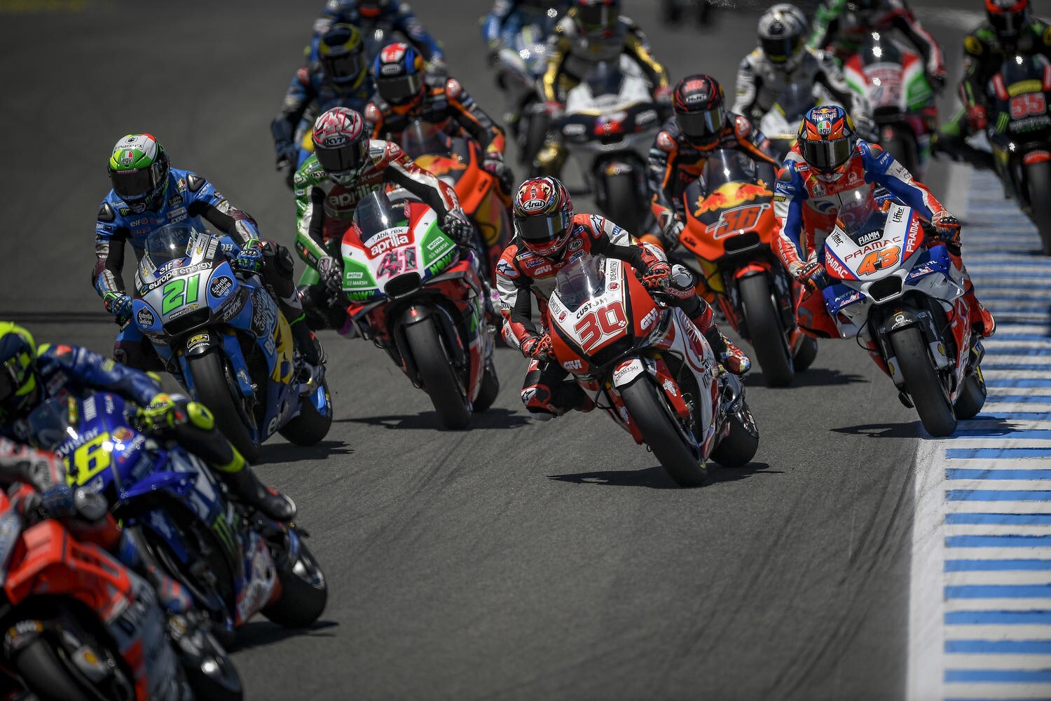 Jerez: gli orari TV del weekend Moto3, Moto2 e MotoGP