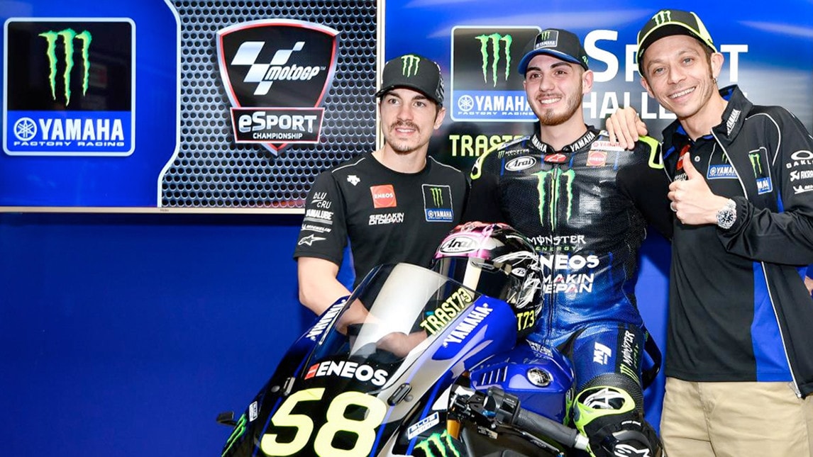 Yamaha nella eSport MotoGP