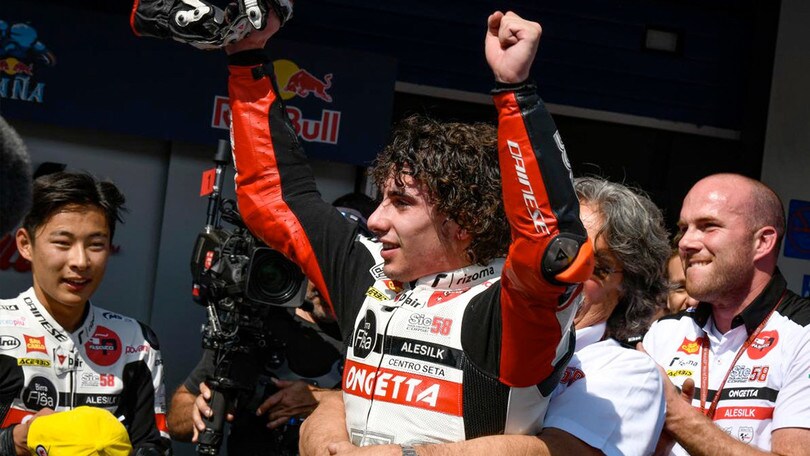 Moto3: Antonelli vince a Jerez 15 anni dopo il SIC