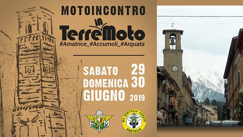 Amatrice: Motoincontro TerreInMoto