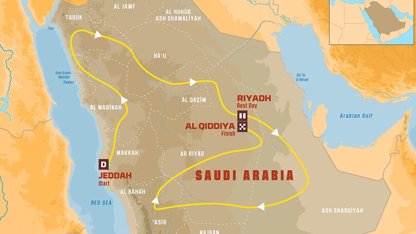 E’ ufficiale: la Dakar in Medio Oriente