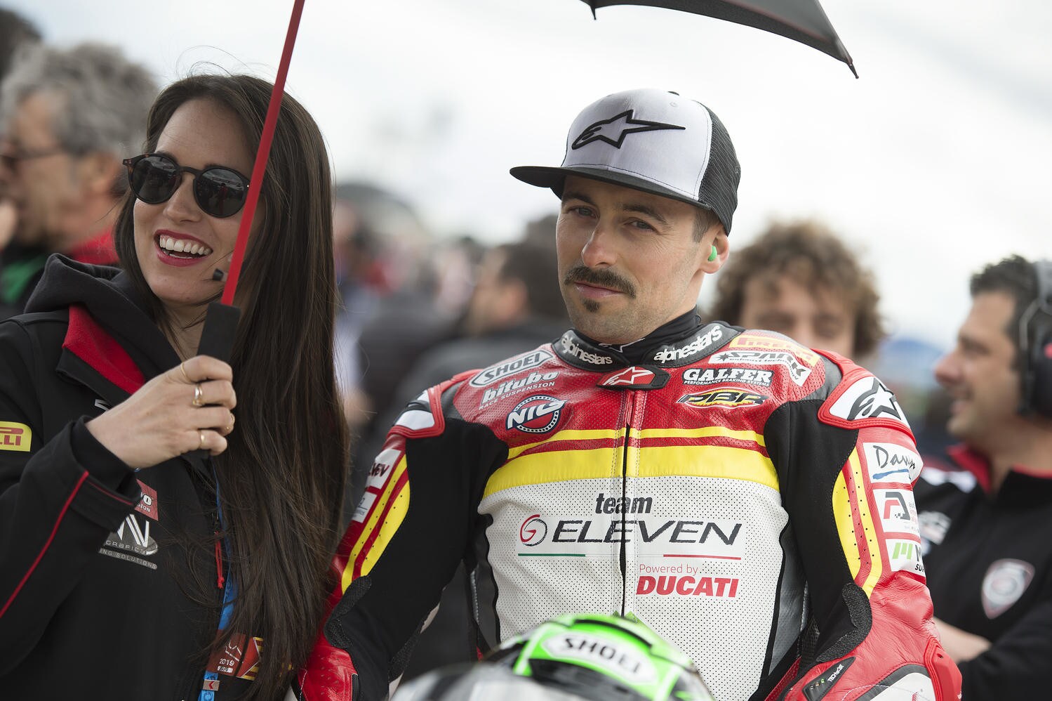 SBK Imola: Laverty cade e si frattura entrambe le mani