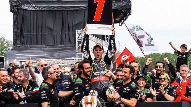 SBK Imola, Rea: ‘Non abbiamo mai smesso di crederci’