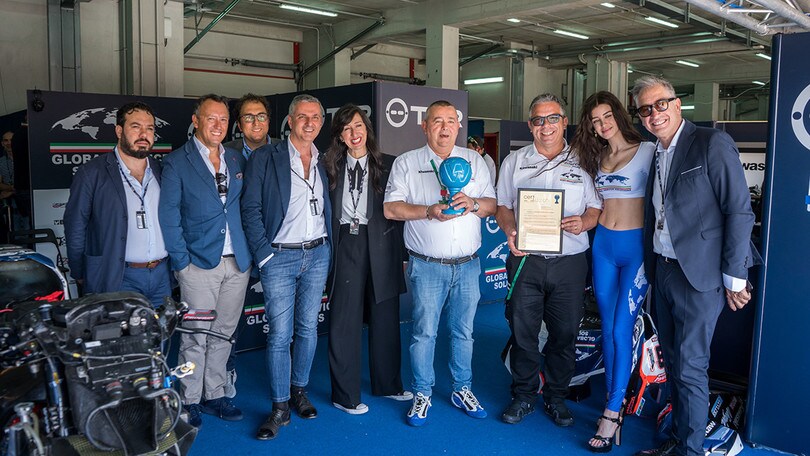 SBK: il team Pedercini vince il premio Certiluxe