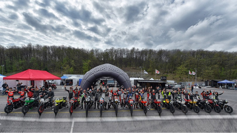 Il Trofeo Moto Guzzi sbarca a Vallelunga