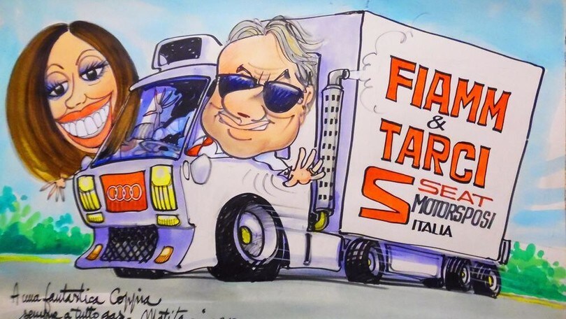 Fiammetta e Tarcisio: il matrimonio “racing” dell’anno