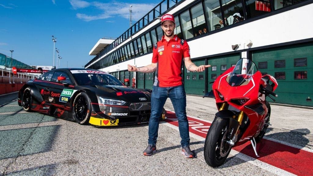 Dovizioso è pronto a salire in macchina: i primi test sull'Audi RS 5 DTM